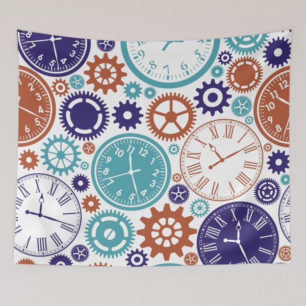 Item preview, Colorfull clocks designed and sold by mischellero.