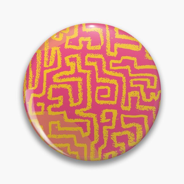 Item preview, Messy Maze in Yellow and Pink designed and sold by Camilla Creations.