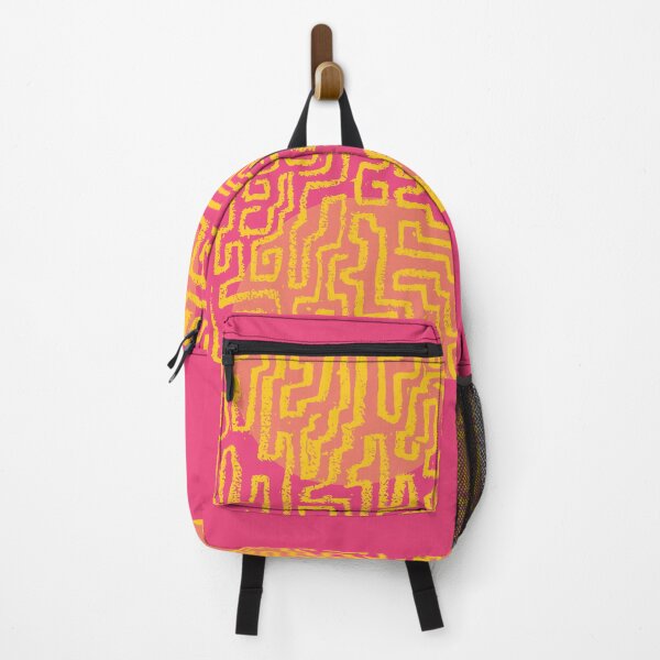Item preview, Messy Maze in Yellow and Pink designed and sold by Camilla Creations.