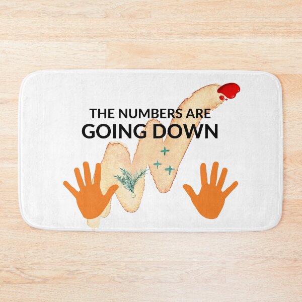 Item preview, The Numbers Are Going Down designed and sold by nsonoda21.