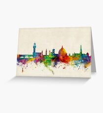 Florence Italy Skyline Greeting Card