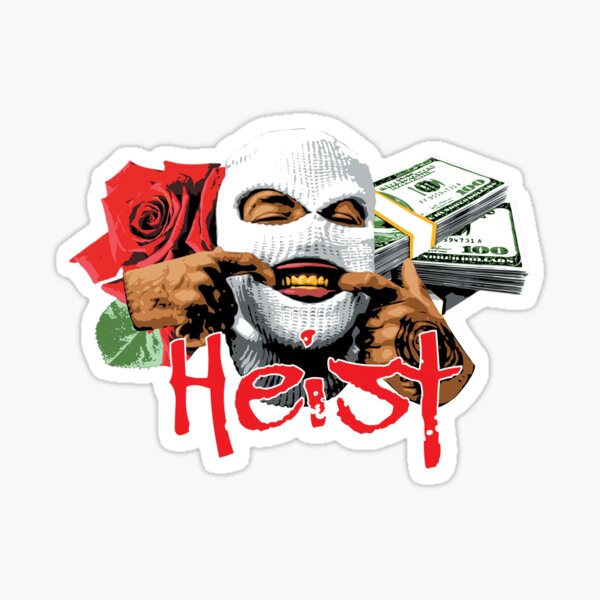 Ski Mask Sticker Sticker for Sale by kalaheeks