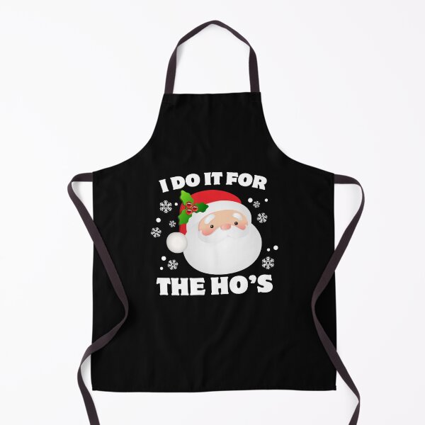 Item preview, I Do It For The Ho's Santa Claus Christmas Joke Funny designed and sold by SpookshowDesign.
