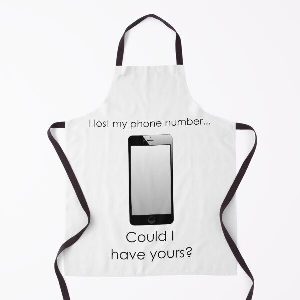 Item preview, I Lost My Phone Number Line designed and sold by RinozaRose.