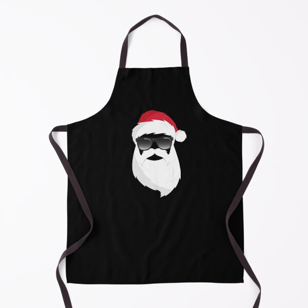 Item preview, Santa Claus Beard Hipster Glasses Christmas Xmas Graphic designed and sold by SpookshowDesign.