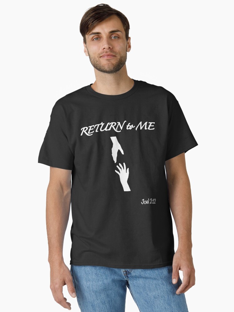 Thumbnail 2 of 7, Classic T-Shirt, Return to Me Vertical Logo designed and sold by yuhglostore.