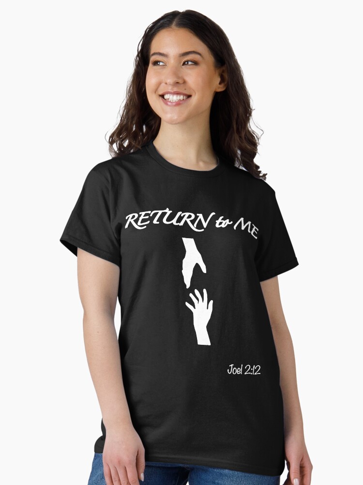 Thumbnail 1 of 7, Classic T-Shirt, Return to Me Vertical Logo designed and sold by yuhglostore.