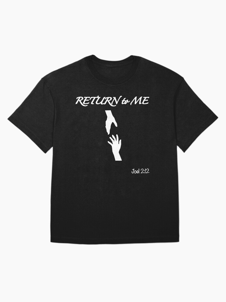 Thumbnail 3 of 7, Oversized T-Shirt, Return to Me Vertical Logo designed and sold by yuhglostore.