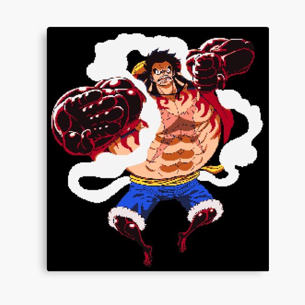 My 32x32 Take on Luffy's Snake man Transformation - pixel art post - Imgur