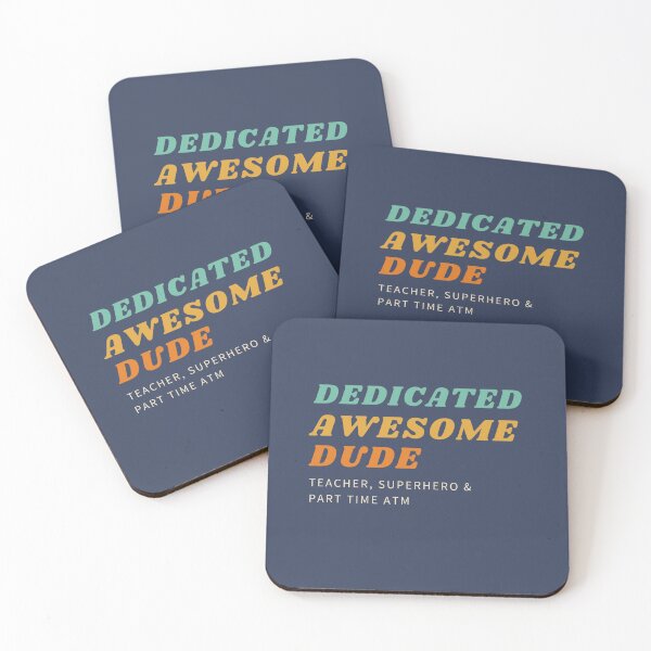 Item preview, Dedicated Awesome Dude designed and sold by Nicola Leyh.
