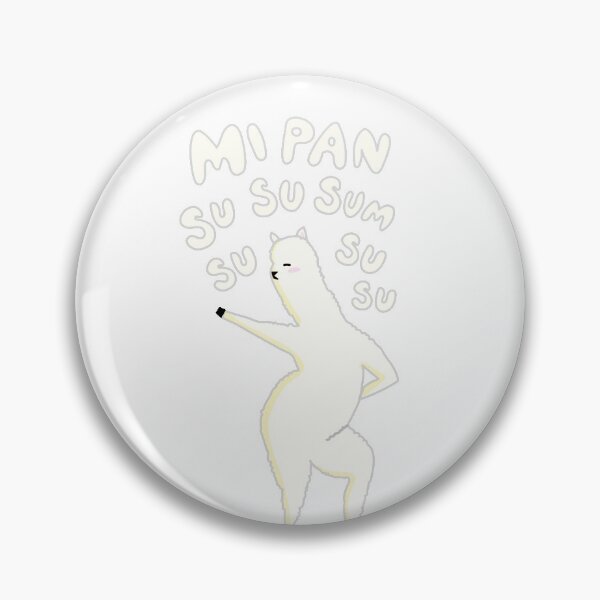 Artikelvorschau, Mi Pan Su Su Summe TikTok Song Dancing Llama Illustration entworfen und verkauft von ruepix.