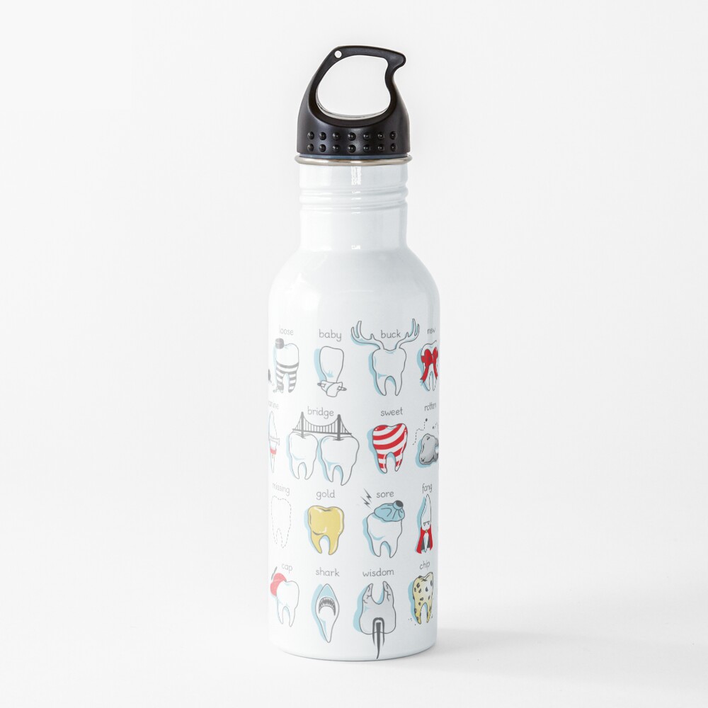 Dental Definitions Water Bottle