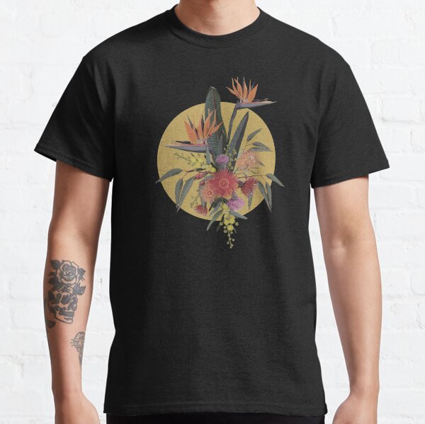 Australian Tropical Bloom - Vintage Warm Palette Classic T-Shirt