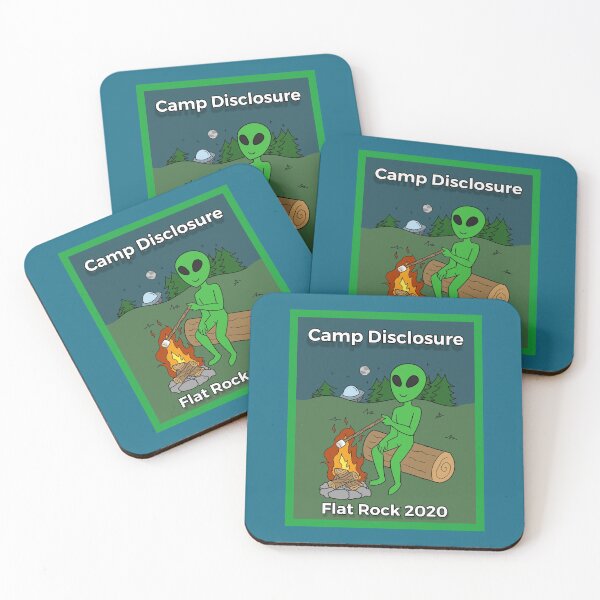 Item preview, Little Alien Roasting Marshmallows by Meaghan designed and sold by Ciel Walko.
