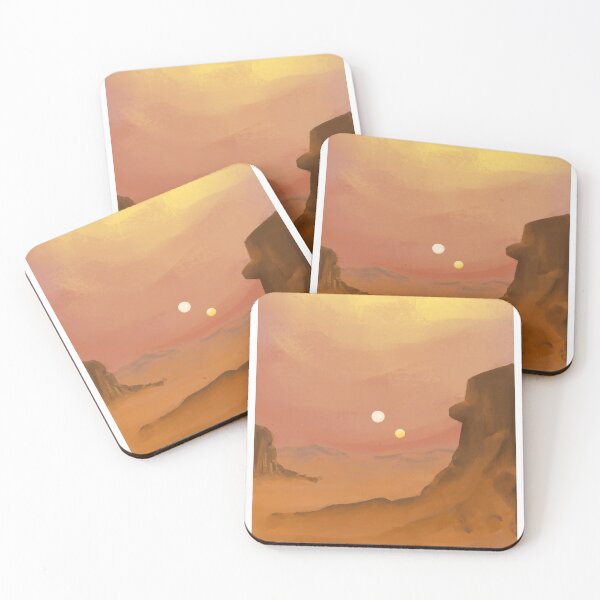 Item preview, Soles gemelos de Tatooine designed and sold by B-Illustrates.