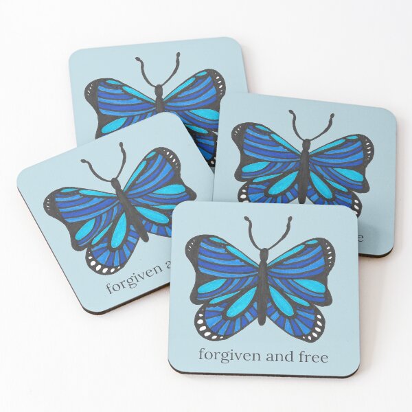 Item preview, Forgiven and Free Butterfly designed and sold by faithprints.