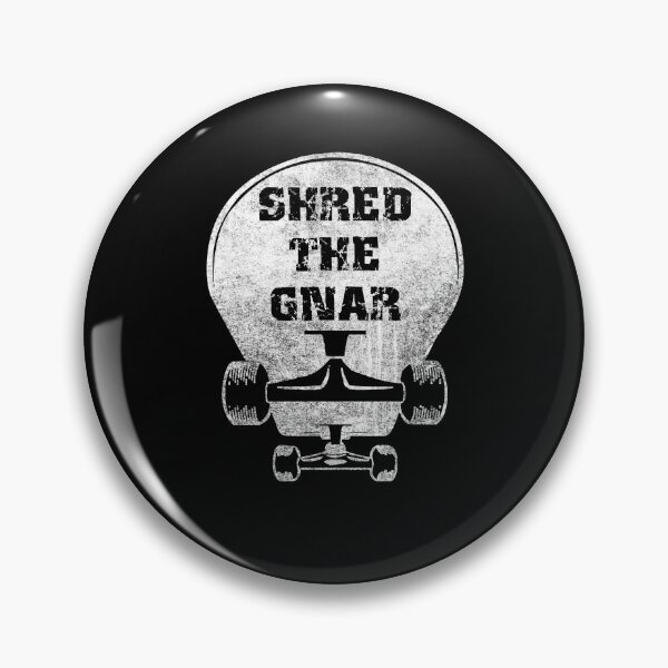 Item preview, Shred The Gnar Extreme Skateboarding Graphic designed and sold by SpookshowDesign.