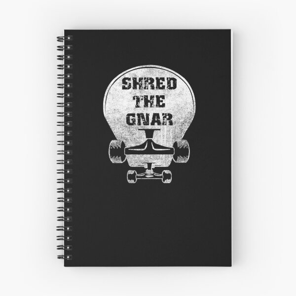 Item preview, Shred The Gnar Extreme Skateboarding Graphic designed and sold by SpookshowDesign.