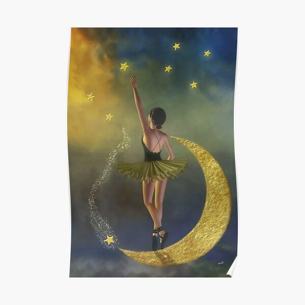 Reaching for the Stars * Ballerina Poster
