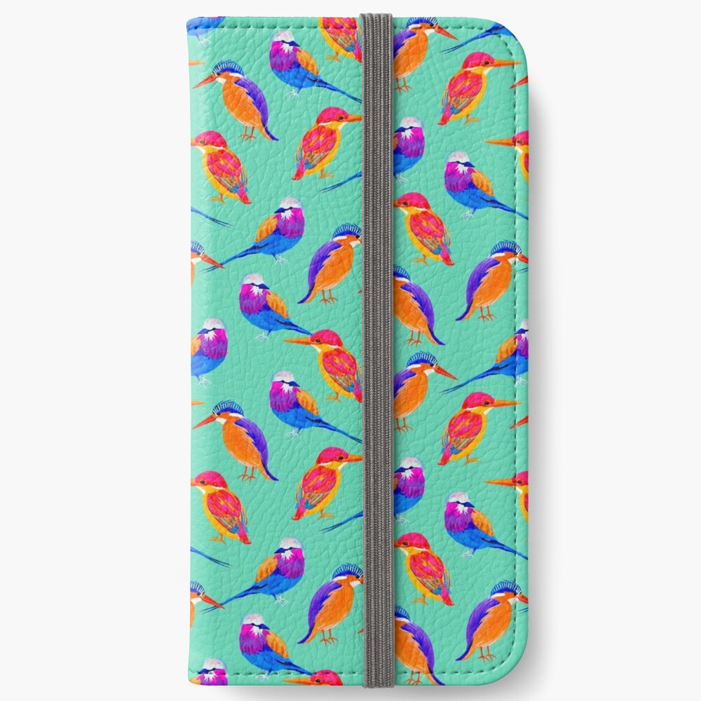Colorful Birds iPhone Wallet