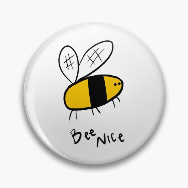 Bee Friendly Button