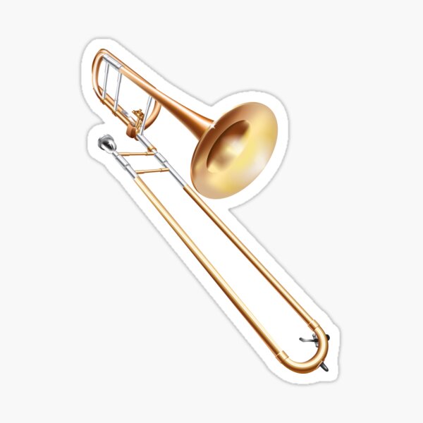 The Trombone Sticker