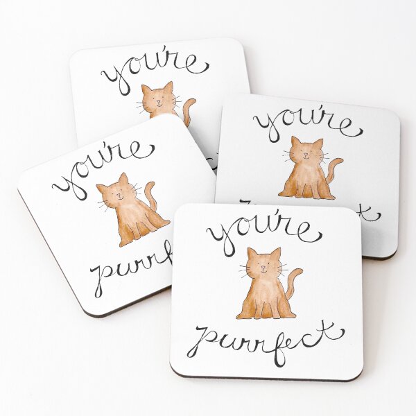 Item preview, You're Purrfect designed and sold by KKDrawsALot.