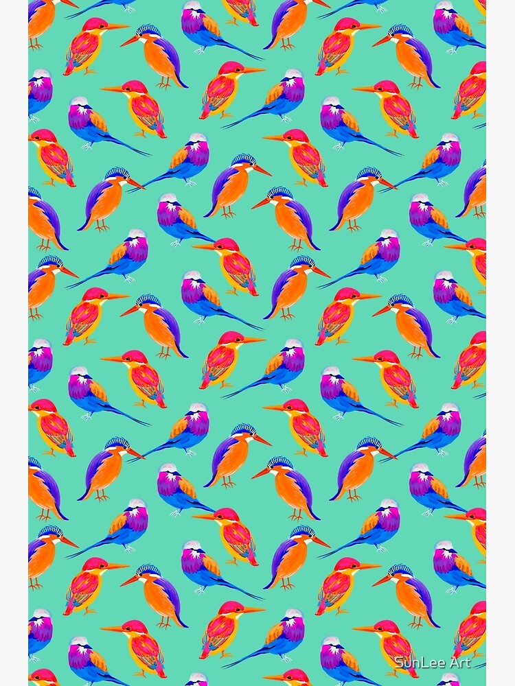Colorful Birds by sunleeart