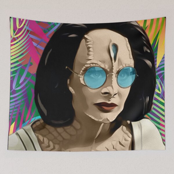 Item preview, Murder Lizard Revolutionary on Tropical Vacation Sci-Fi Parody designed and sold by orionlodubyal.