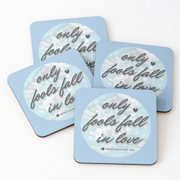 Item preview, "only fools fall in love" honeymoon avenue ariana designed and sold by thewayitshine.