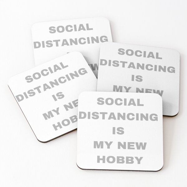 Item preview, Social Distancing is my new hobby designed and sold by delvaoutfitters.