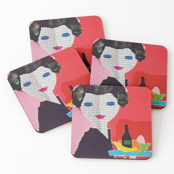 Artikelvorschau, Israel Airlines, Stewardess, Vintage Reiseplakat entworfen und verkauft von vintagevivian.
