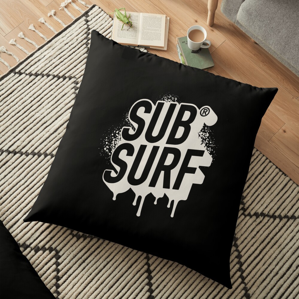 Sub Surf Floor Pillow