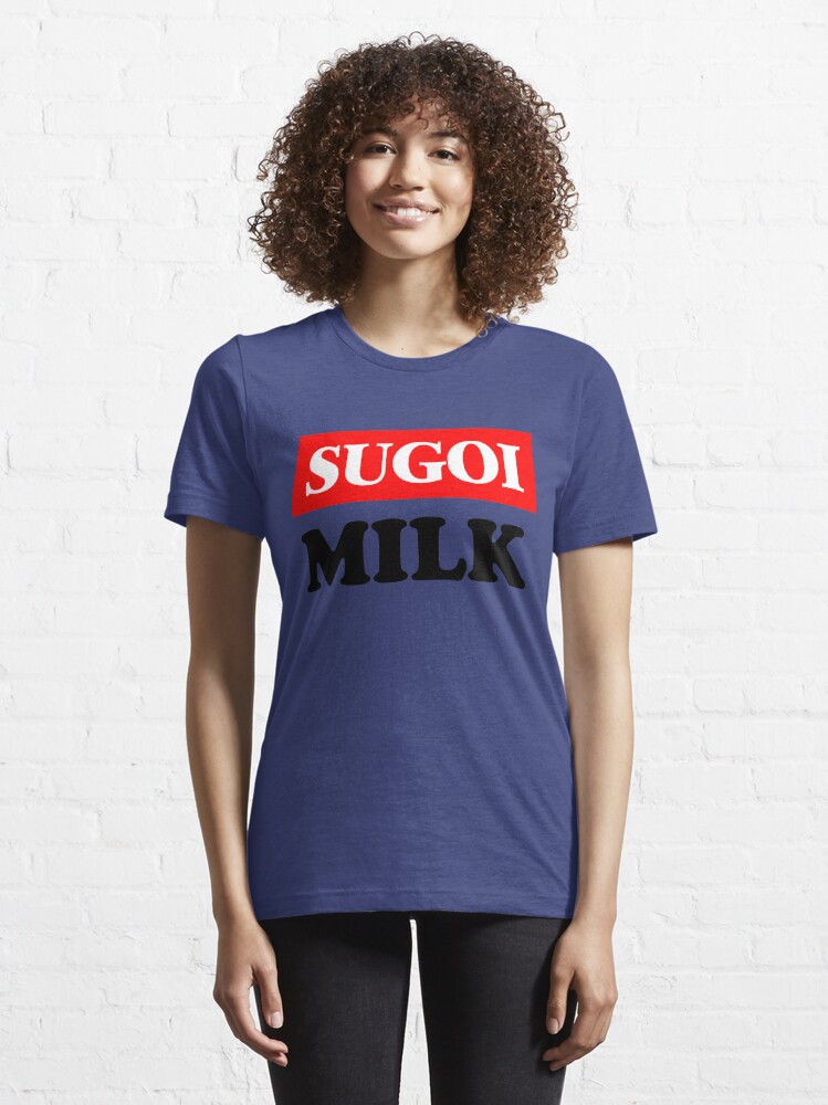 "Sugoi Milk - Sugoi Dekai Mega Milk Anime Meme" T-shirt by