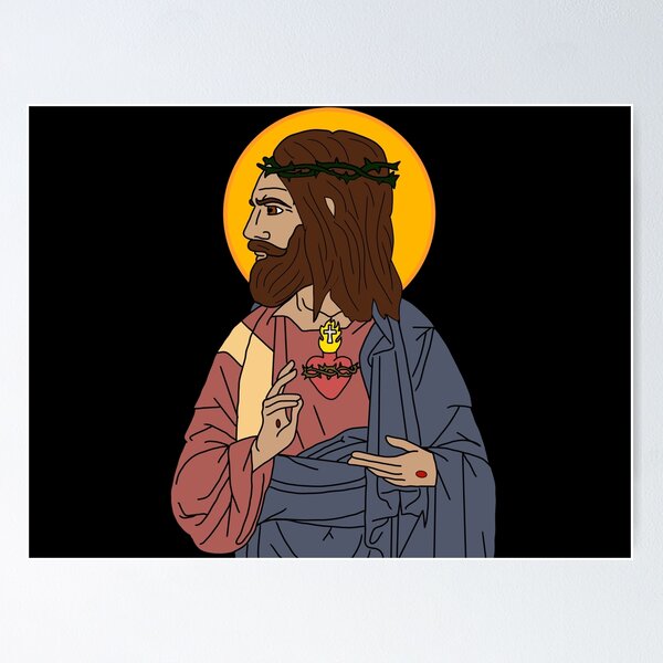 Item preview, JESUS IS KING designed and sold by cathoholicmemes.