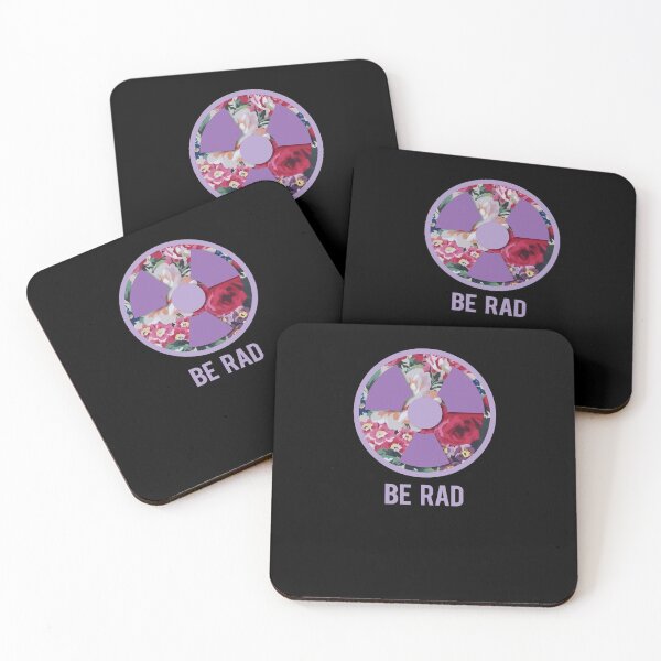 Item preview, Be Rad Radiology Flower Logo designed and sold by GriffsGraphix.