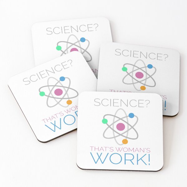Item preview, Science That's Woman's Work designed and sold by nerdchild.
