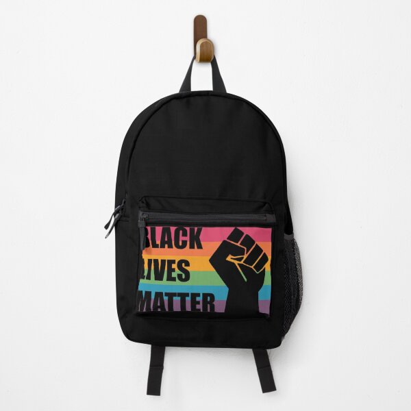 Item preview, Black Lives Matter Fist LGBTQ designed and sold by Rustic Valley Studio.
