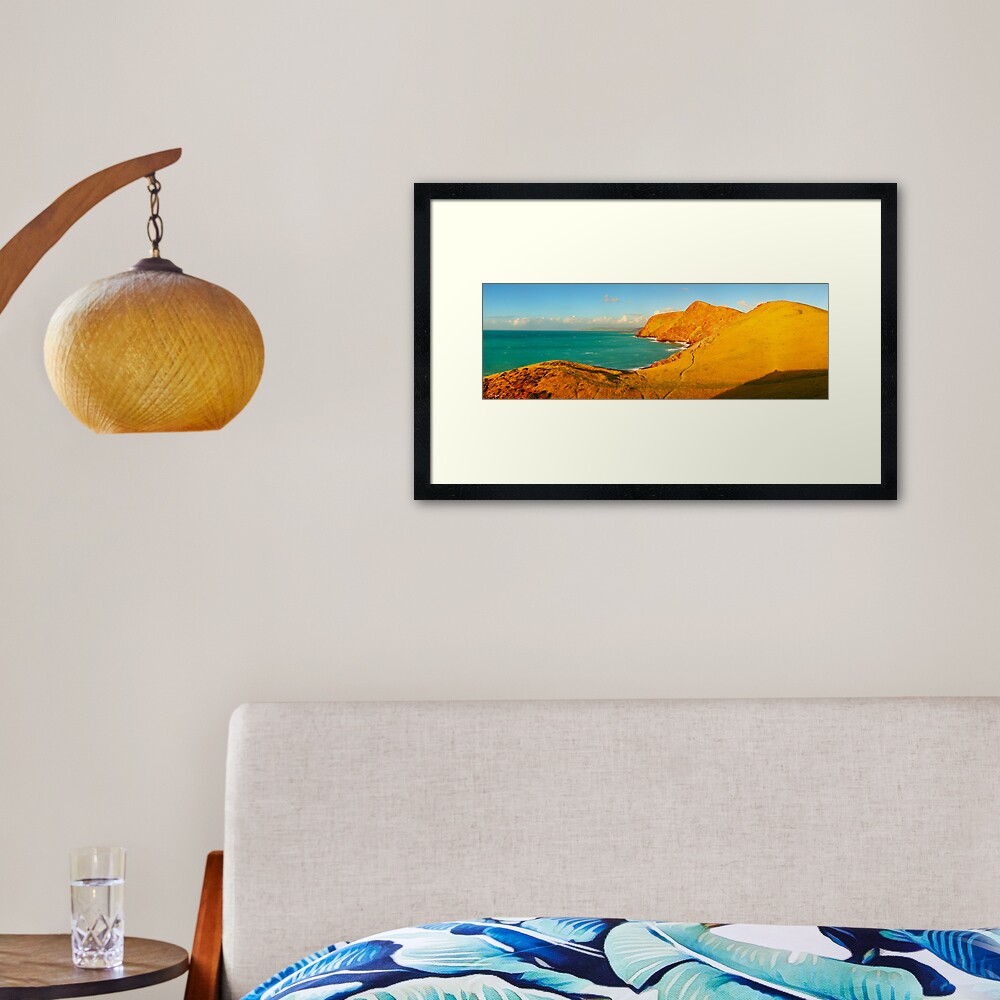 Second Valley, Fleurieu Peninsula, South Australia Framed Art Print