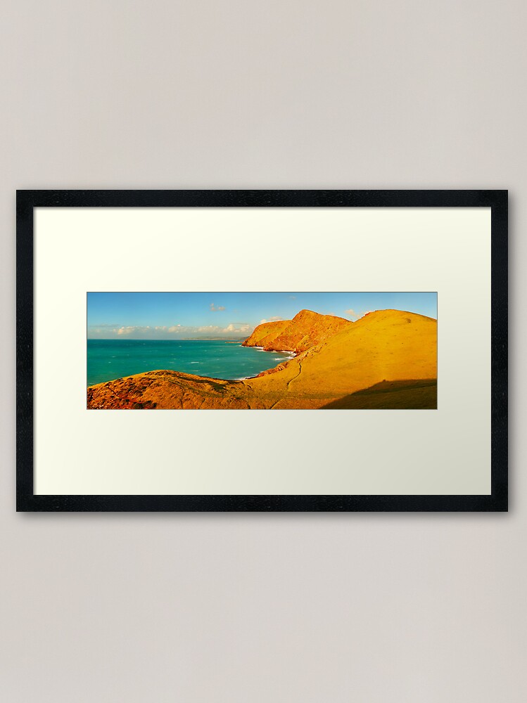 Alternate view of Second Valley, Fleurieu Peninsula, South Australia Framed Art Print