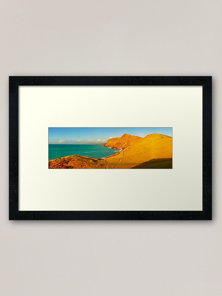 Alternate view of Second Valley, Fleurieu Peninsula, South Australia Framed Art Print