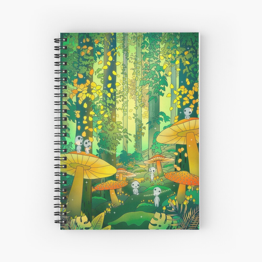 Enchanted Spiral Notebook