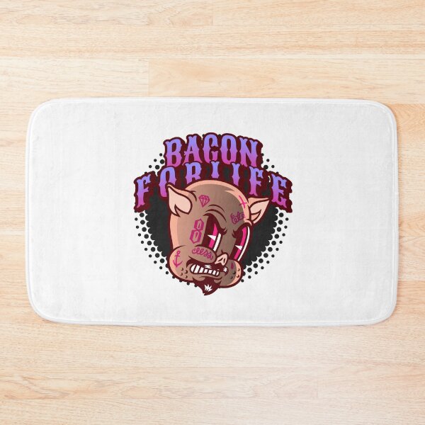 Item preview, Bacon For Life-White Background  designed and sold by Trendi61.