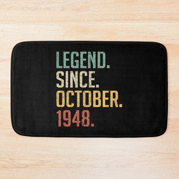 Item preview, Legend Since October 1948 72nd Birthday Gift 72 Years Old Vintage October 1948 designed and sold by Takatv.
