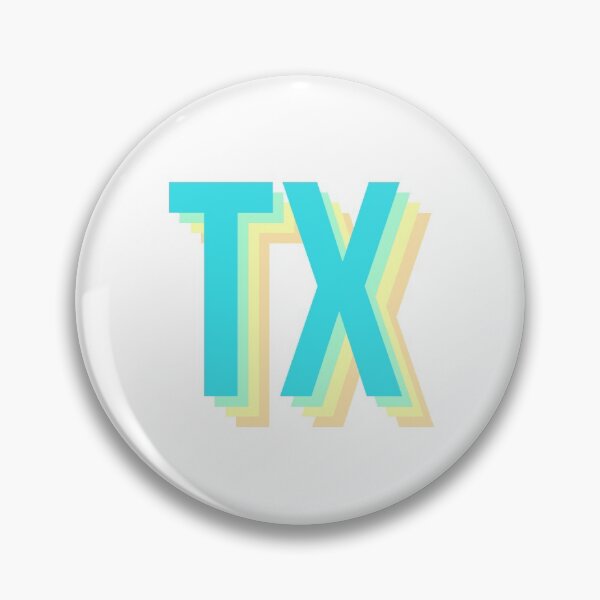 Item preview, TX in blue designed and sold by emilykroll.