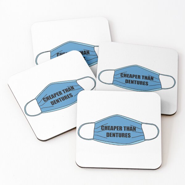 Item preview, Face Masks are Cheaper Than Dentures designed and sold by MorganRenfro.