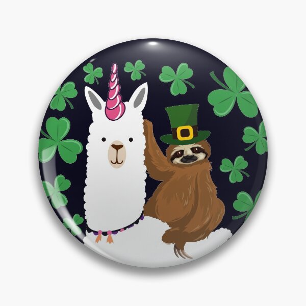 Artikelvorschau, Faultier Unicon Irish Saint Patrick's Day Lustig entworfen und verkauft von mmos.