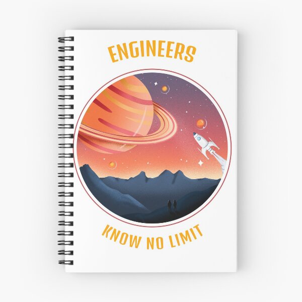 Item preview, Engineers Know No Limit Spacecraft Unisex designed and sold by DTEH.