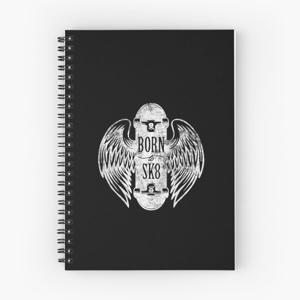Item preview, Born To SK8 Skateboard Winged Graphic designed and sold by SpookshowDesign.