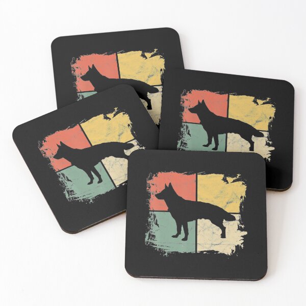 Item preview, Square Retro German Shepherd Owner Dog Mom Dad Pet Lover designed and sold by MagicJohnson22.